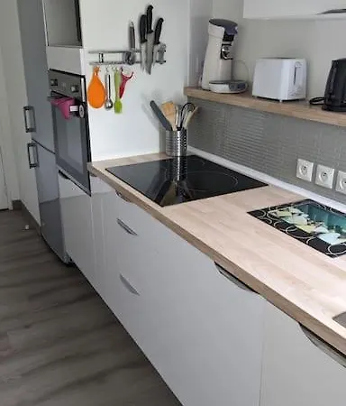 Апартаменты F2 Spacieux, Commodites Et Tram A 2 Min A Pied